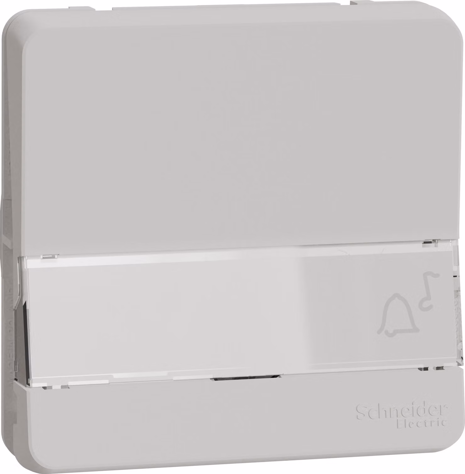 Mureva Styl - Portaetichette a pulsante - componibile - IP55 - IK08 - bianco - SCHNEIDER ELECTRIC - MUR39129
