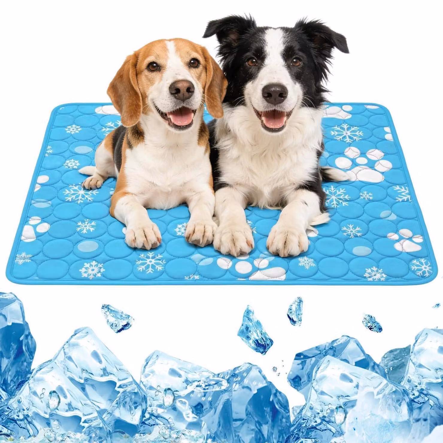 Tappetino refrigerante per cani, autorigenerante, dimensioni 28 x 4 x 20 cm, colore 02