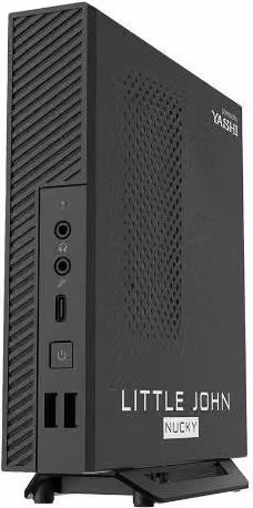 PC Yashi Nucky Little John 2LT NY6850 con AMD Ryzen 7 6850H, 16GB RAM, 512GB SSD NVMe e Windows 11 Pro, Nero – 1