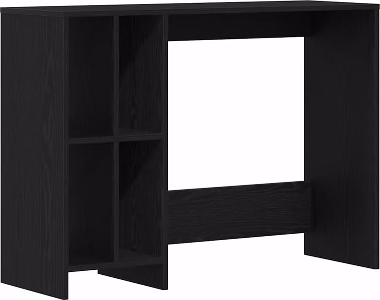 Scrivania Rovere Nero 102,5 x 35 x 75 cm Legno multistrato