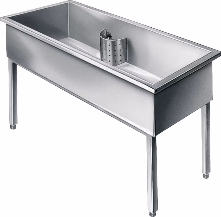 Lavello KWC AR, SIRIUS, acciaio inox, 1500x800x600 mm, sottostruttura