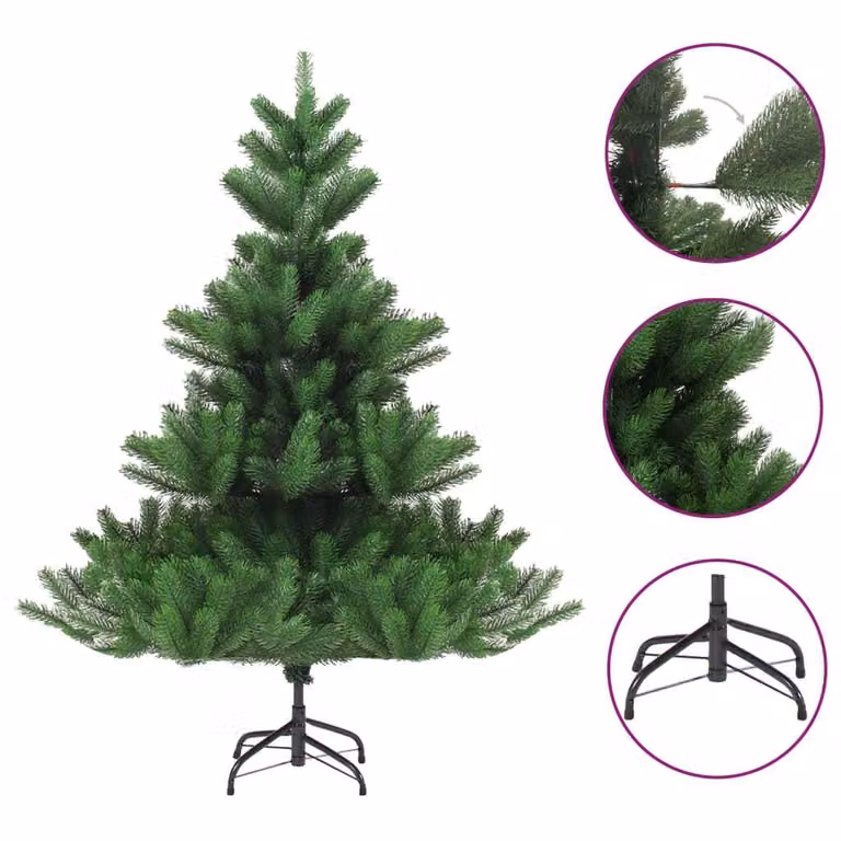 Albero di Natale artificiale Nordmann abete verde 240 cm