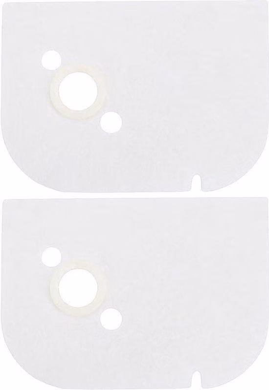 Filtri dell'aria per 2 motoseghe - Piastra filtro sostitutiva 1120-120-1600 - Compatibile con Stihl 009, 010, 011, 012, ST600 - Filtri dell'aria per motoseghe, codice 11201201600.
