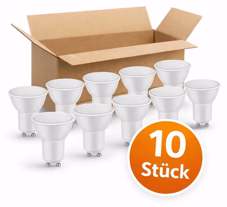 Faretto da soffitto a LED a 2 luci con attacco GU10, orientabile a 350° – moderno faretto da soffitto bianco Braytron