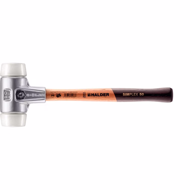 Mazza SIMPLEX a facce morbide, superplastica; con..