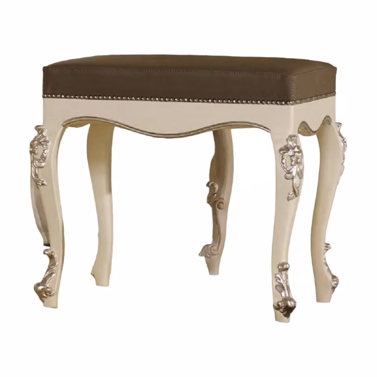Panchetta classica in legno laccato bianco Mobili 2G L/P/H: 60 x 50 x 54 cm