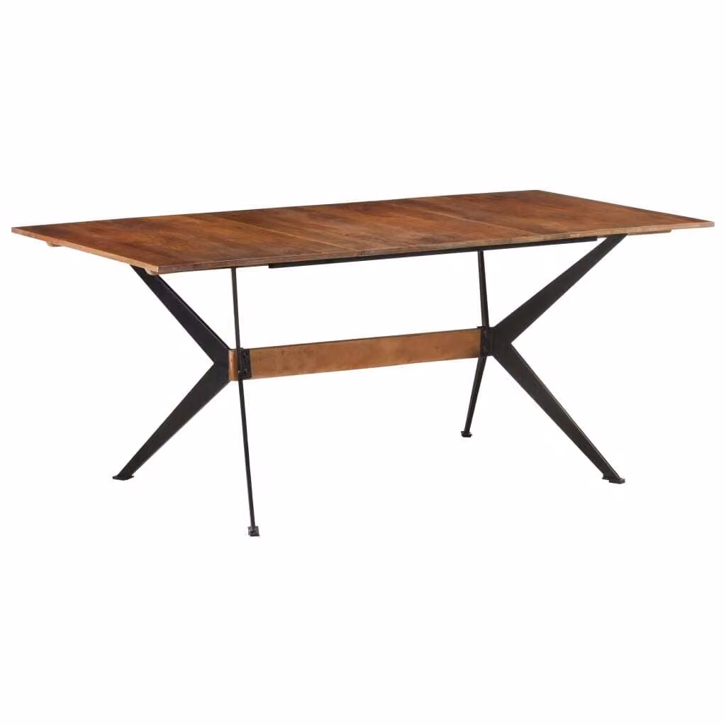 Maison Exclusive - Tavolo da pranzo 180x90x76 cm, legno massello di mango