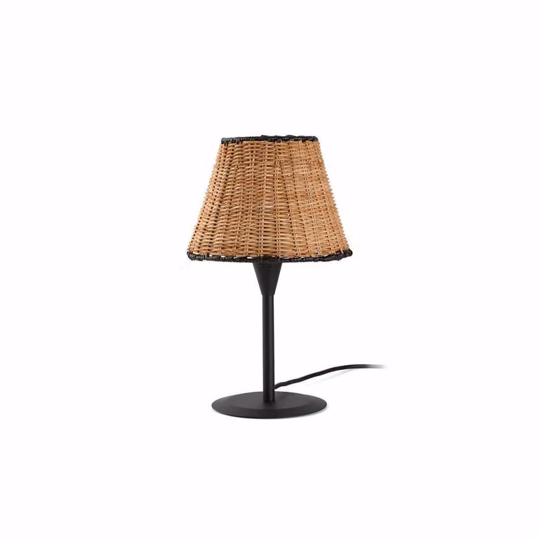 SUMBA, Lampada da Tavolo in Rattan, Faro Barcelona