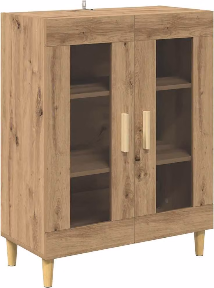 Credenza Rovere artigianale 69,5 x 34 x 90 cm Legno multistrato
