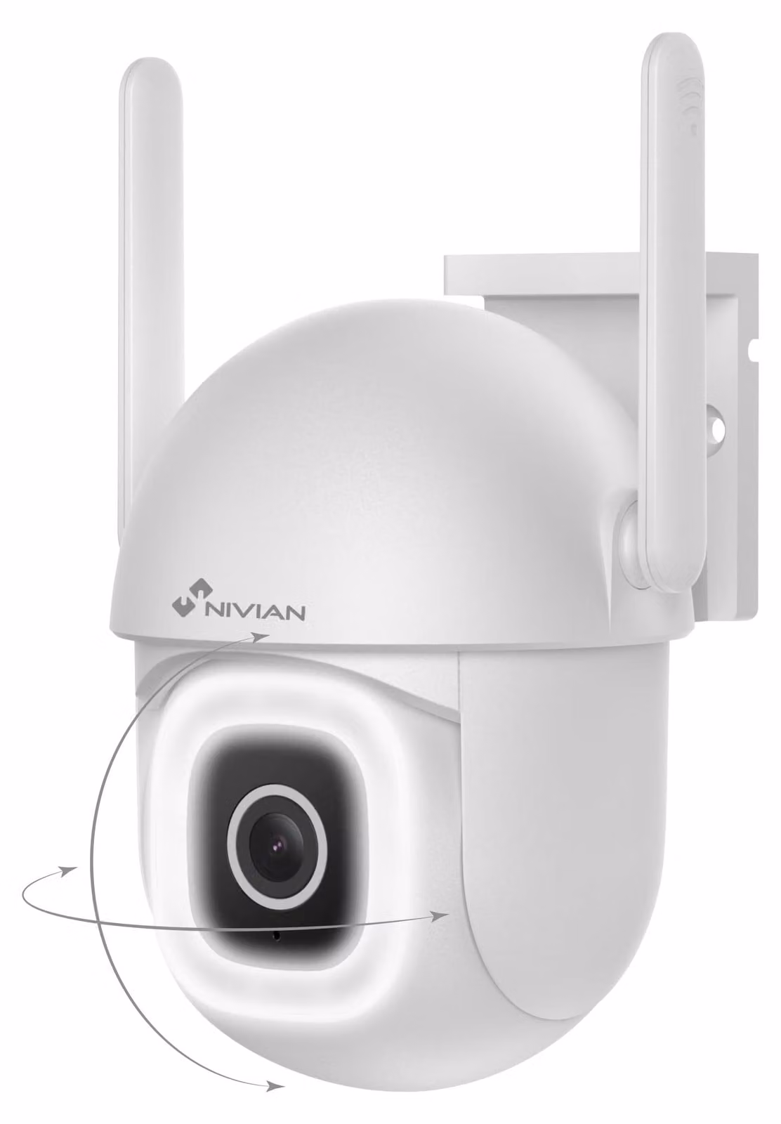 Telecamera IP Wi-Fi, 2K, 3MP, per uso esterno, con visualizzazione a colori