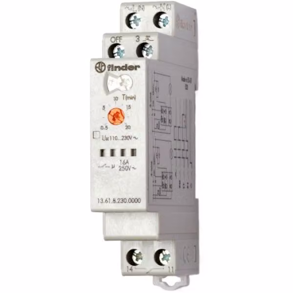 Finder Stromstoßschalter 13.61.8.230.0000 230 V/AC 1 Schließer 16 A 230 V/AC (13.61.8.230.0000)