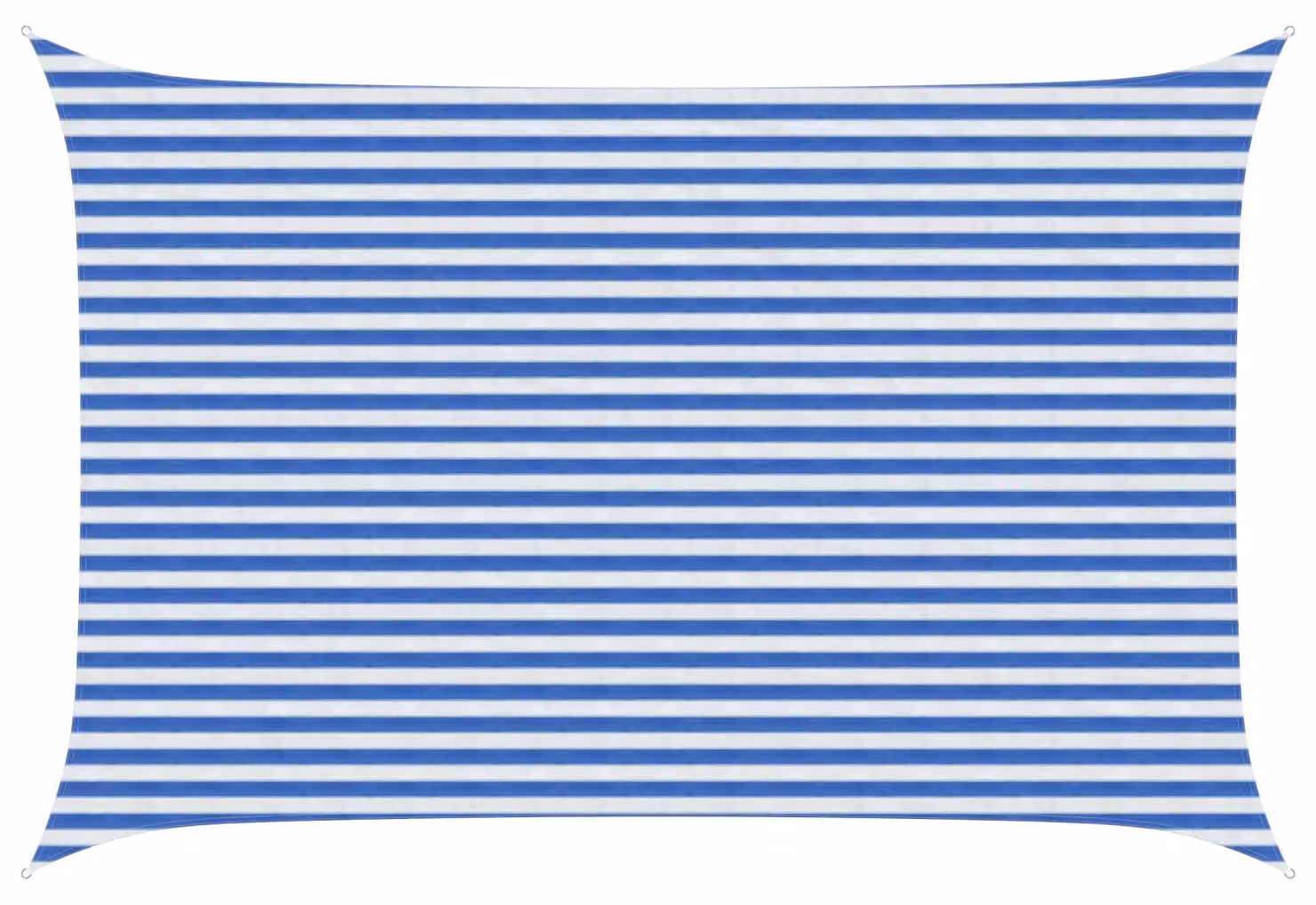 Telo Ombra Blu e Bianco 3 x 4 m HDPE