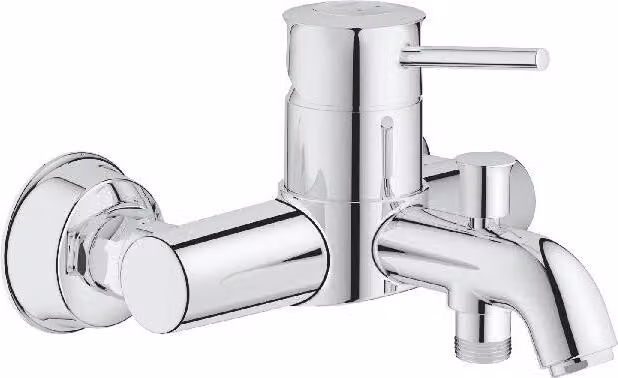 Grohe BauClassic - Rubinetto da bagno, cromo 32865000