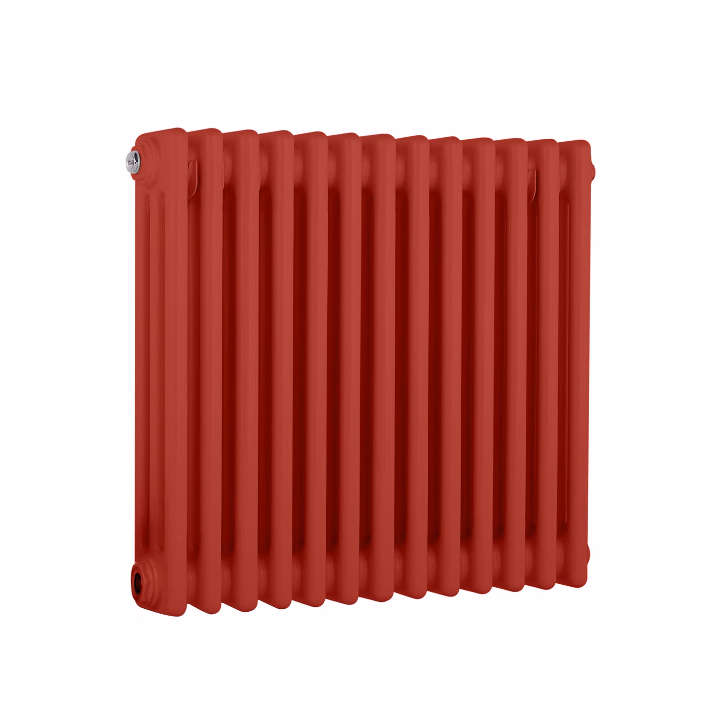 Radiatore Orizzontale a Colonne (3 Colonne) 500mm x 605mm - Rosso (Siamese Rosso) - Regent