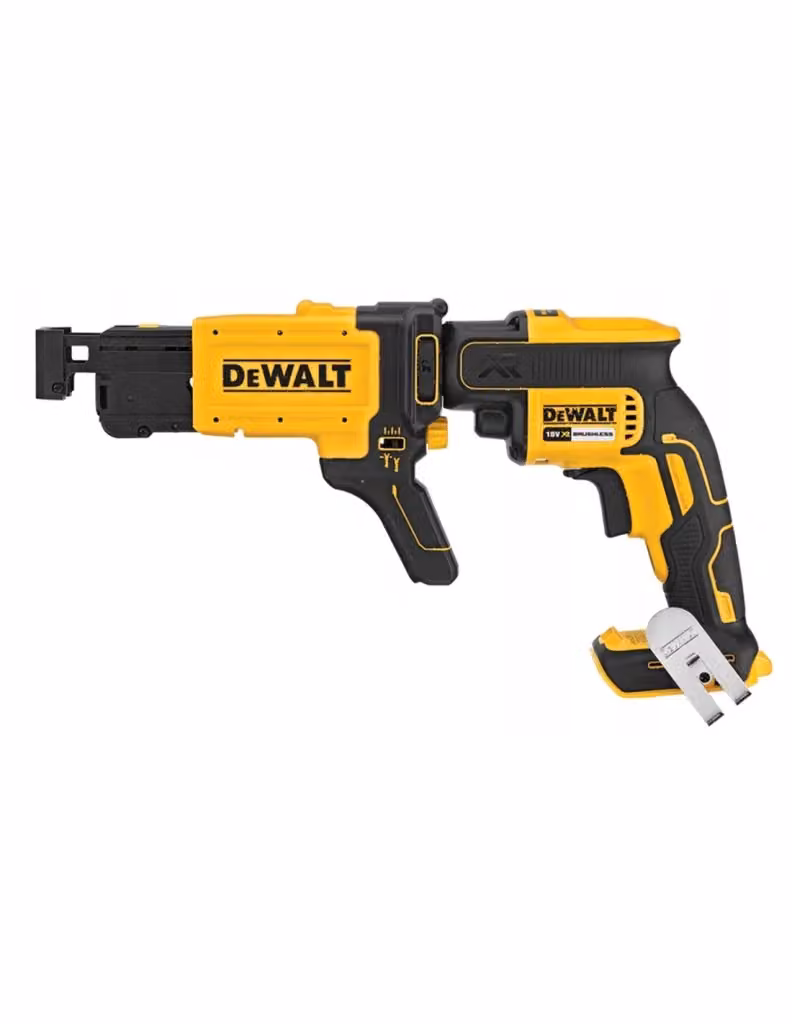 Avvitatore per cartongesso DeWalt DCF620D2K giallo con 2 batterie ricaricabili da 2,0 Ah, caricatore rapido e valigetta TSTAK II – 2