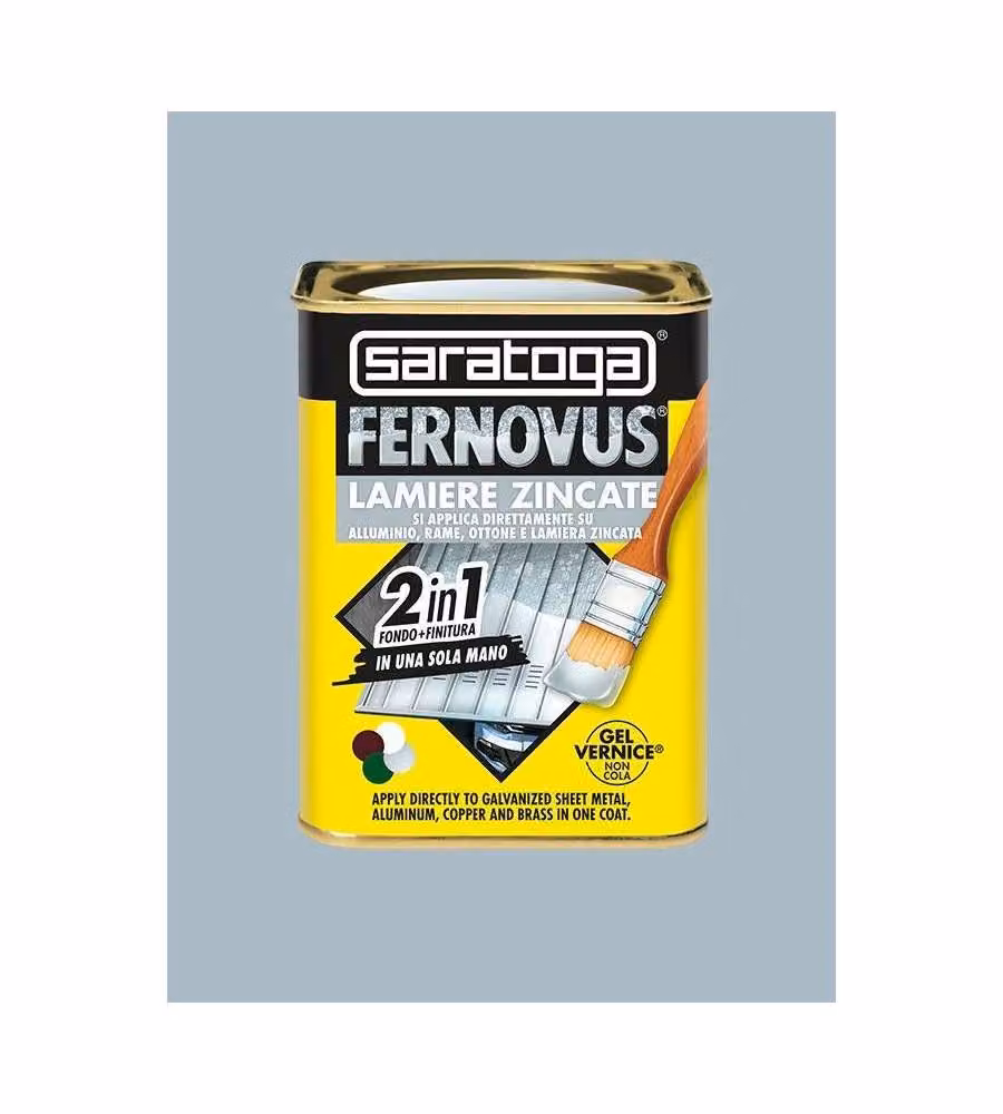 Fernovus Lamiere Zincate grigio metal