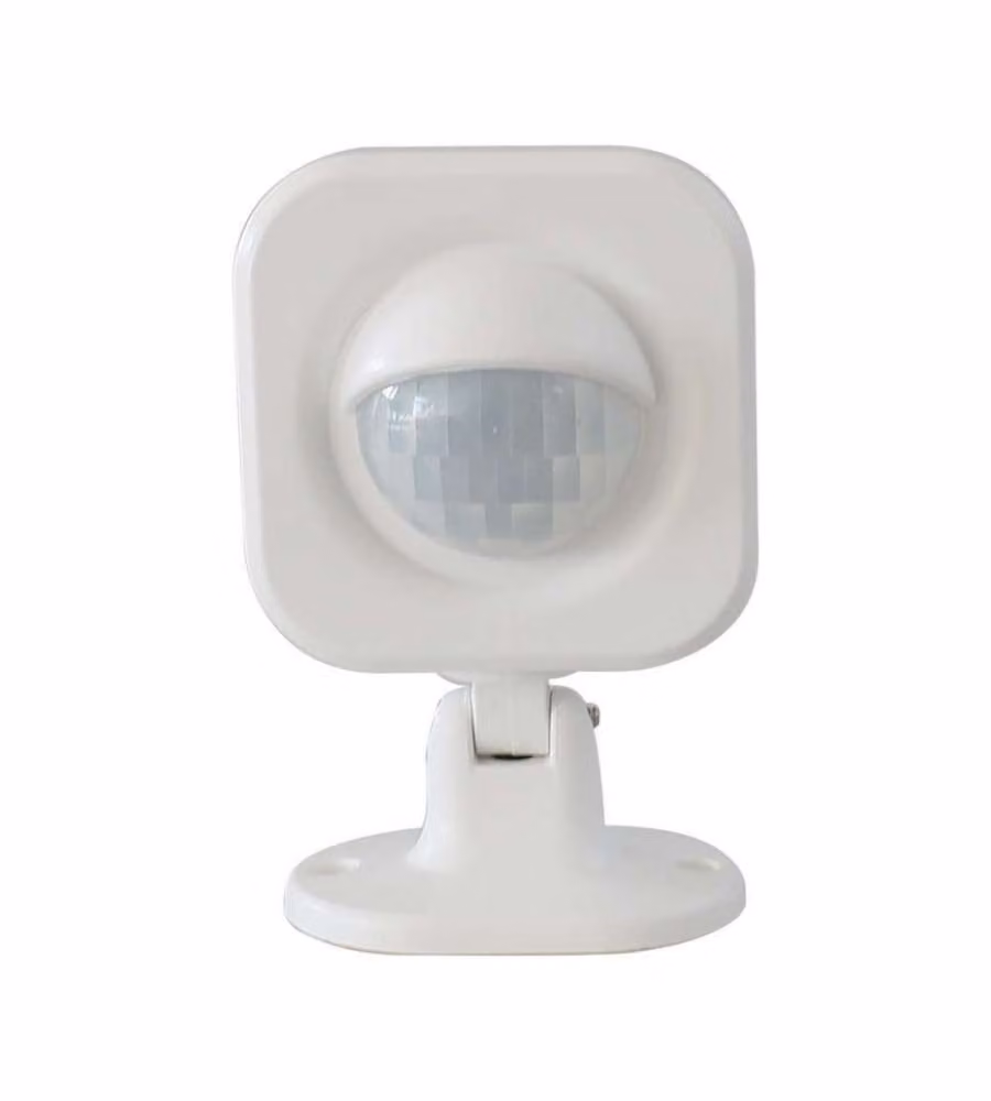 V-TAC Sensore PIR 120° Colore Bianco Con Controllo Wifi Compatibile con Google Assistent e Amazon Alexa