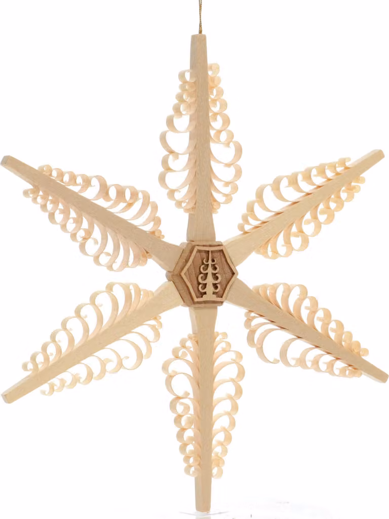 Decorazione per finestra a forma di stella spagnola, dimensioni 18,5x1,5x18,5 cm, NUOVA