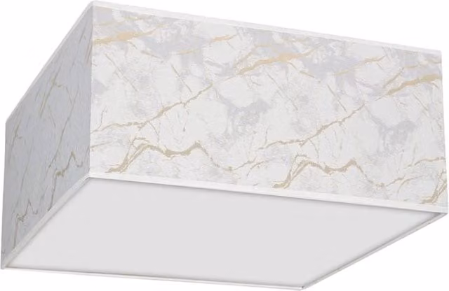 Plafoniera Milagro SENSO MLP7304 quadrata bianca con lampadina sostituibile e dimmerabile