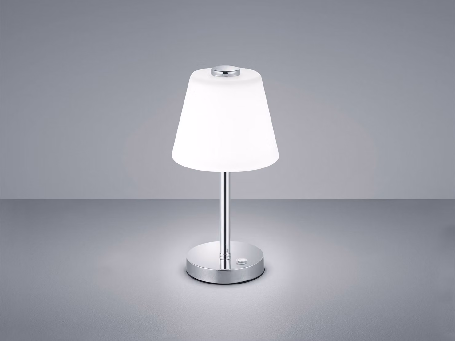 Lampada da tavolo cromata EMERALD di Trio 525490106