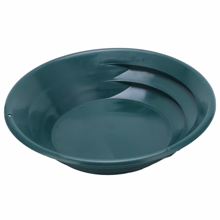 Padella d'oro, padella di lavaggio dell'oro, padella del setaccio dell'oro, strumento d'oro di panning, padella d'estrazione dell'oro, vassoio di panning