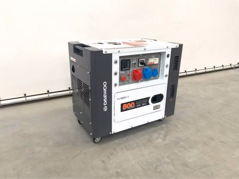 Daewoo DDAE10500DSE-3G Generatore diesel 8,1 kVA Generatore di emergenza