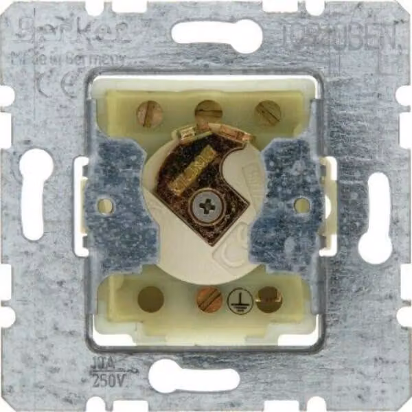 Interruttore a chiave Berker 1P f.DIN Pro WG UP 383620