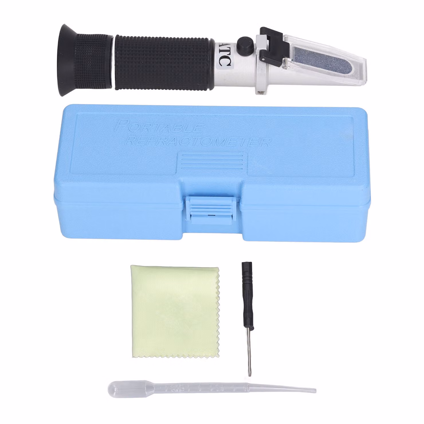 0-32 % Brixmetro tester rifrattometro, portatile portatile ATC zucchero rifrattometro per bevande