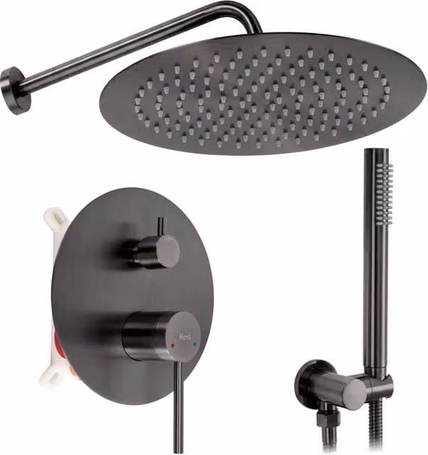 Set Doccia Da Incasso Rea Foss Clif Titan + Box