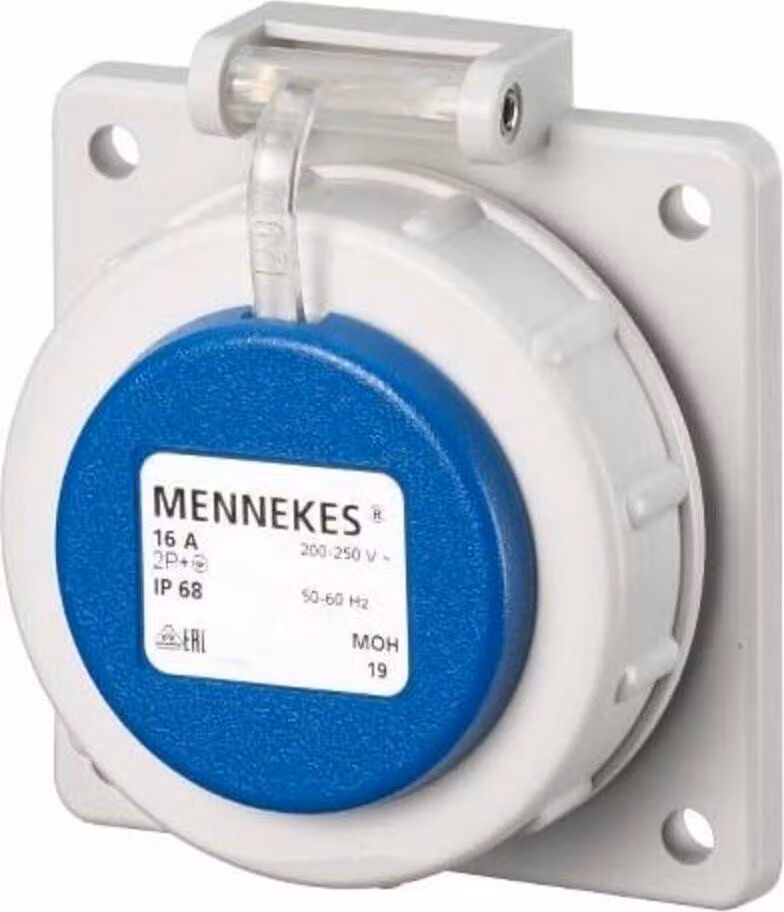 Mennekes Presa Schuko da superficie 17022