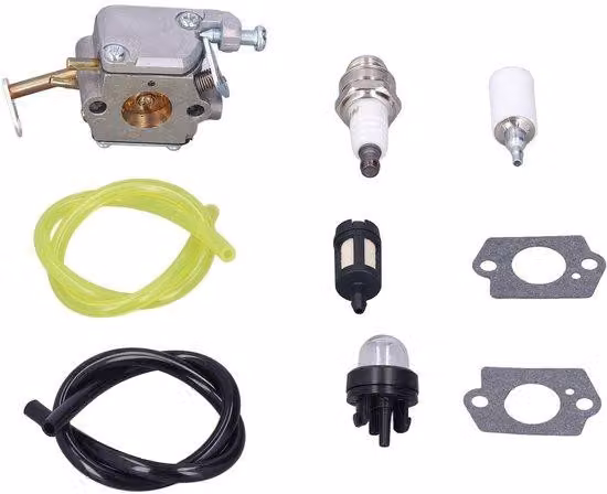 Kit di sincronizzazione del carburatore in alluminio, con filtro dell'olio grezzo e candele