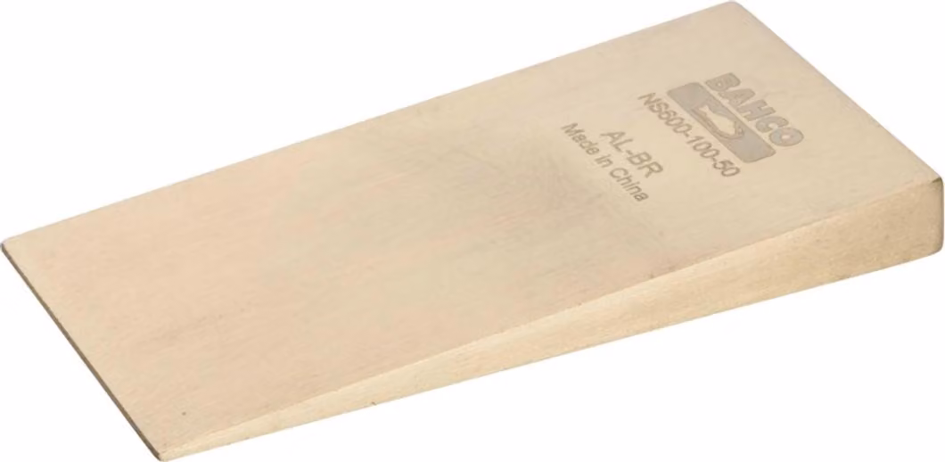 Cuneo in alluminio bronzo antiscintilla Bahco, 50 x 180 mm