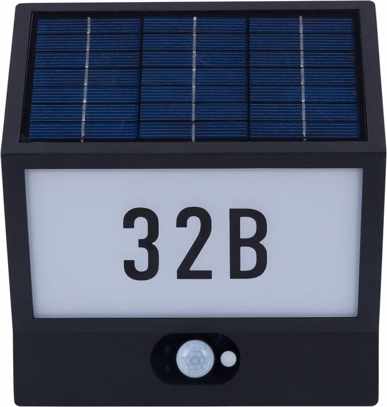 Numero civico solare Heitronic Andrea