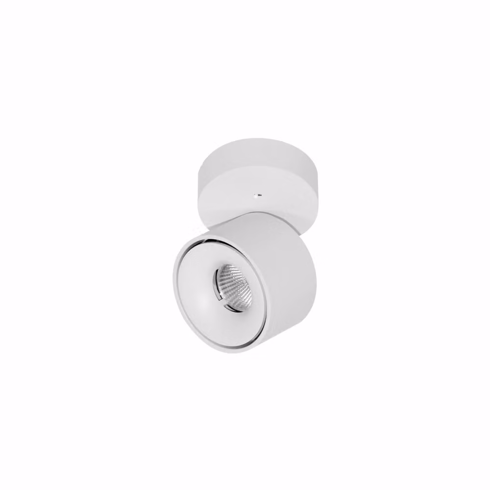 Applique Mini Concord Tricolore da 7w a led orientabile rotonda bianca