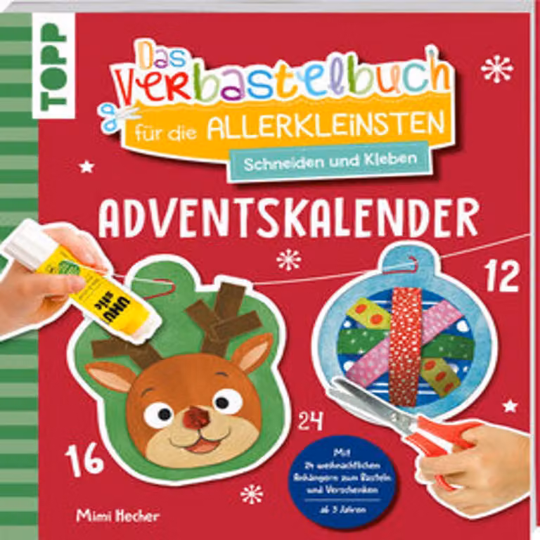 Il libro delle idee creative per realizzare calendari dell'Avvento per i più piccoli...