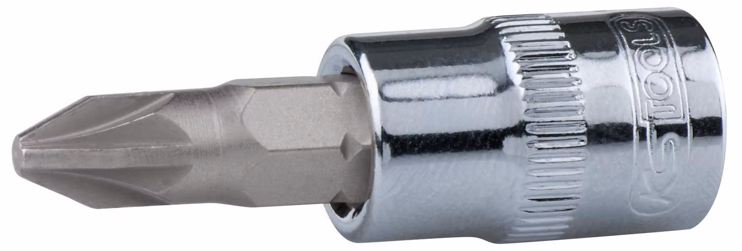 KS TOOLS 1/4" CHROMEplus bit socket PZ2 - 918.1478