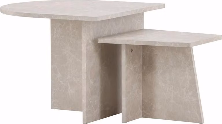 Tavolino da caffè Sala beige.