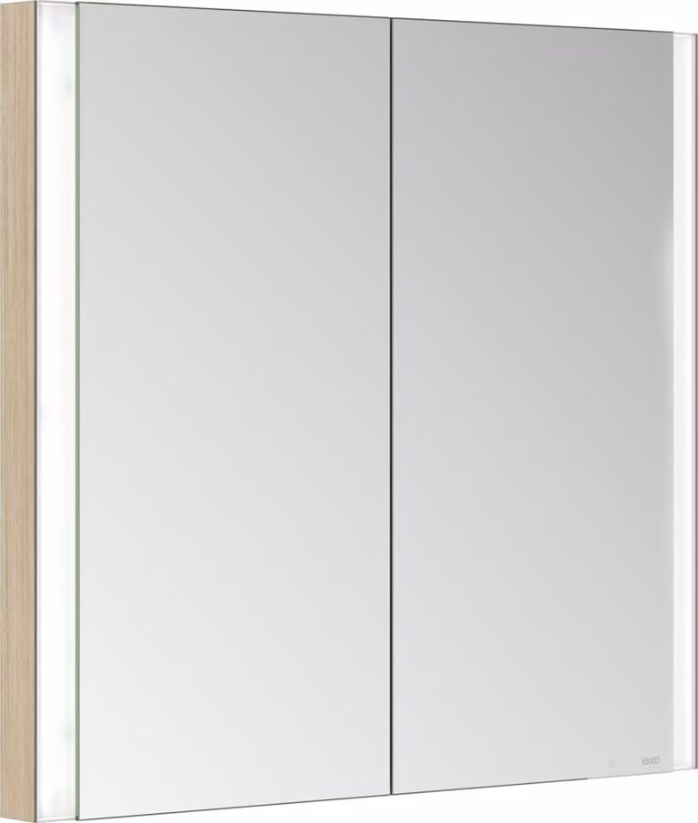 KEUCO SOMARIS Armoires de toilette encastrées dans le mur 2 portes, 800mm, 14512852100, 14512852100