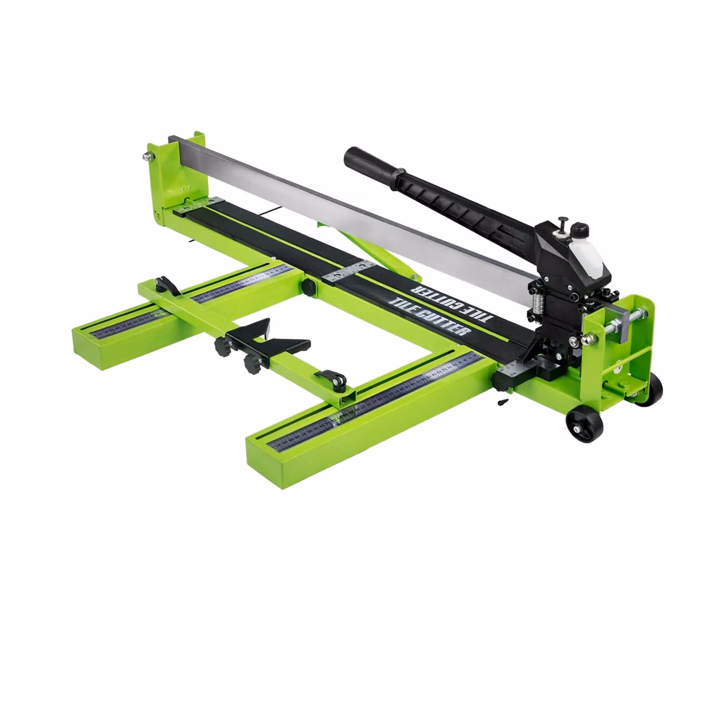 Tagliapiastrelle manuale, alta precisione, costruzione robusta, colore grigio chiaro