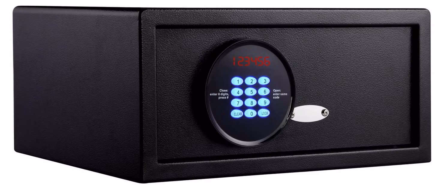 Olymp GOsafe Hoteltresor H20 mit Code 11kg schwarz