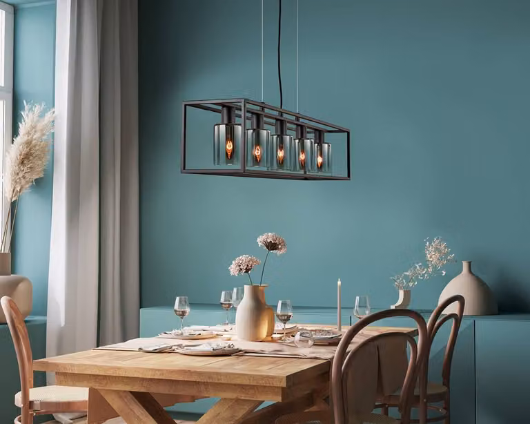 Honsel Lampada a sospensione Iska 5 flame