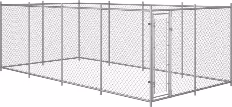 Canile da Esterno 7,6x3,8x1,9 m