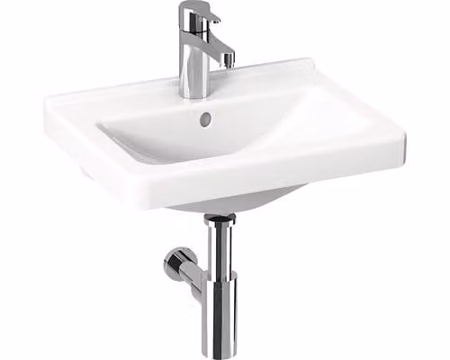 Lavabo per mobile Jika CUBITO in ceramica sanitaria bianca 45 x 34 x 14,5 cm H8114220001041