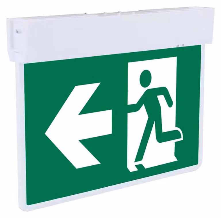 Luci di emergenza a LED, complete di supporti, lunghezza 30 cm