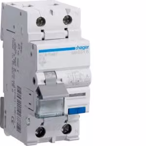 Interruttore di corrente con protezione di linea bipolare 10kA B-16A 10mA - Interruttore di tensione B16 / 0,01A ACA516D