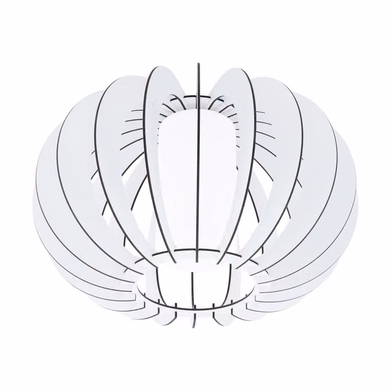 Eglo 95605 Stellato 2 Plafoniera Ø 40cm Bianco