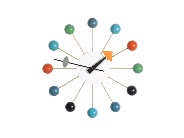 Ball Orologio da Parete - Multicolore