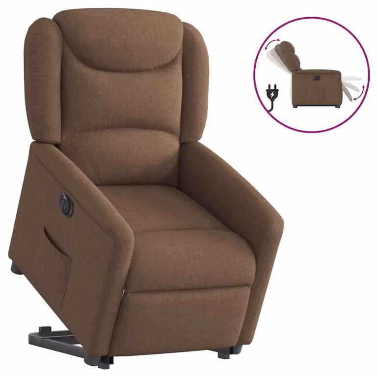 Sedia da ufficio Zit-sta - Sedia da ufficio ergonomica - Poltrona reclinabile elettrica - Sedia regolabile in altezza