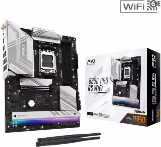 ASRock AM5 B850 Pro RS Wifi