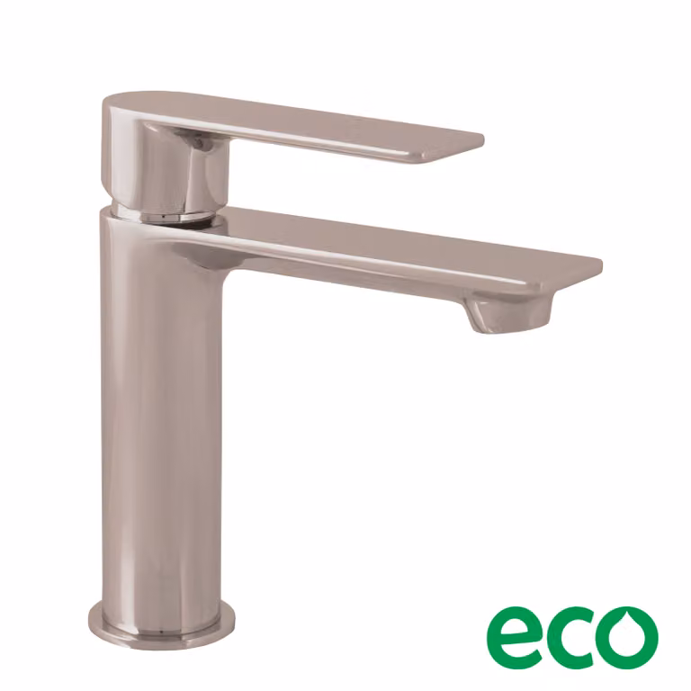 NIL - Miscelatore per lavabo senza scarico, Grigio metallizzato - lucido NL126.0MGL, RAV Slezák